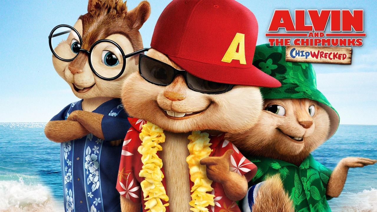 فيلم Alvin And The Chipmunks Chipwrecked 2011 مترجم كامل فوستا